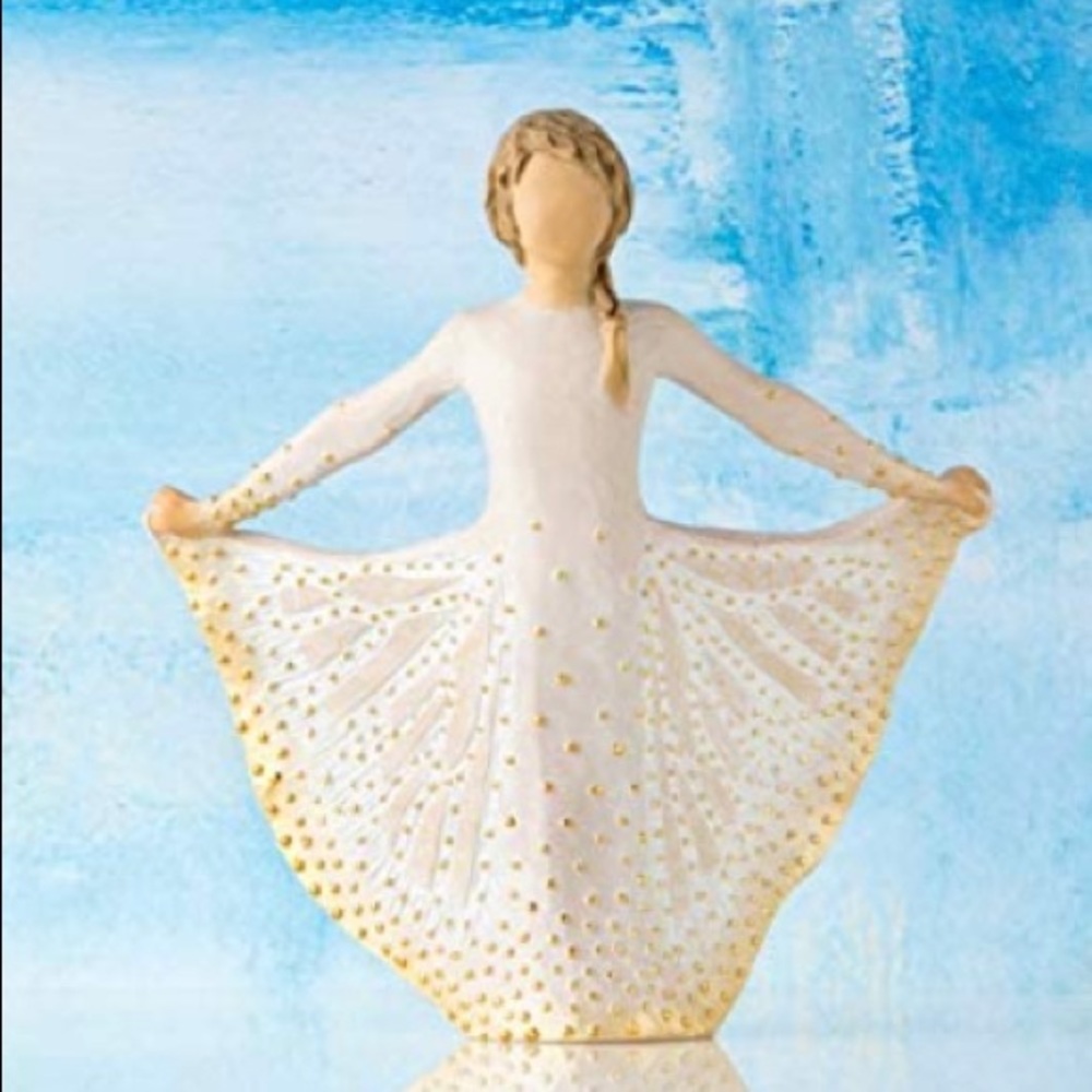 Willow tree butterfly girl